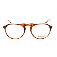 Calvin Klein Women's Eyeglasses - Tortoise/Crystal Yellow Round Frame | CK20703 241 ,
