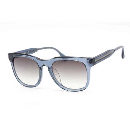 Calvin Klein Women's Sunglasses - Blue Square Frame Grey Gradient Lens | CK4326SA 412 ,