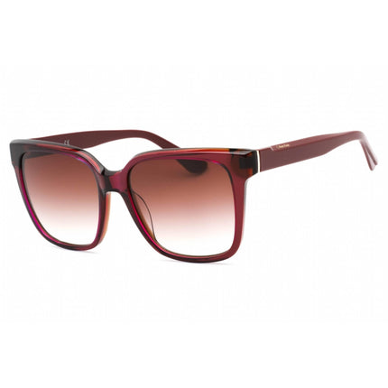 Calvin Klein Women's Sunglasses - Burgundy Frame Brown Gradient Lens | CK21530S 605 ,