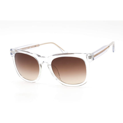 Calvin Klein Women's Sunglasses - Crystal Square Frame Brown Lens | CK4326SA 010 ,