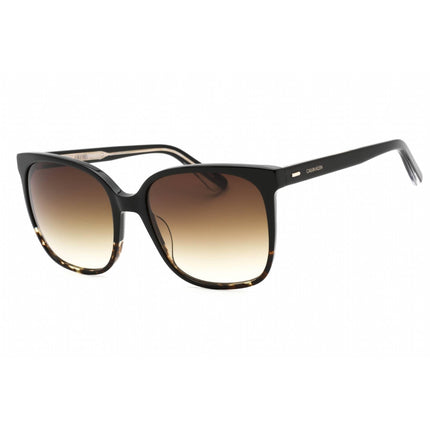 Calvin Klein Women's Sunglasses - Full Rim Black/Amber Plastic Frame | CK21707S 033 ,