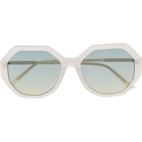 Calvin Klein Women's Sunglasses - Milky White Frame | CALVIN KLEIN CK19502S 101 ,