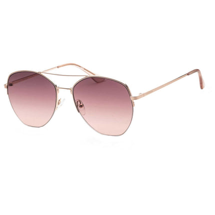 Calvin Klein Women's Sunglasses - Rose Gold Metal Pilot Frame | CK20121S 780 ,