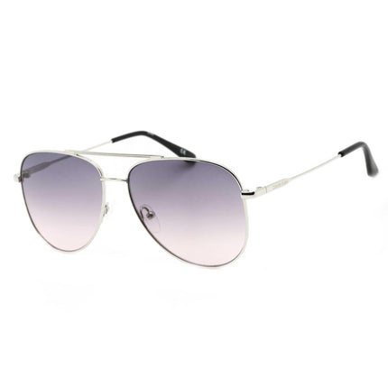 Calvin Klein Women's Sunglasses - Silver Metal Aviator Frame | CK19133S 046 ,