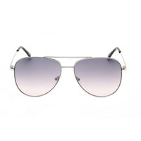 Calvin Klein Women's Sunglasses - Silver Metal Aviator Frame | CK19133S 046 ,
