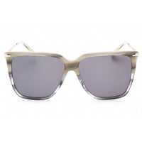Calvin Klein Women's Sunglasses - Striped Grey Square Frame Violet Lens | CK22531S 023 ,
