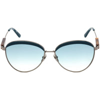 Calvin Klein Women's Sunglasses - Teal Metal Frame Blue Gradient Lens | CK19101S 430 ,