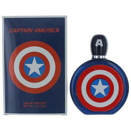 Captain America by Marvel, 3.4 oz Eau De Toilette Spray for Men ,