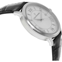 Carl Bucherer Men's Watch - Adamavi Silver Tone Dial Black Strap | 00.10314.08.15.01 ,