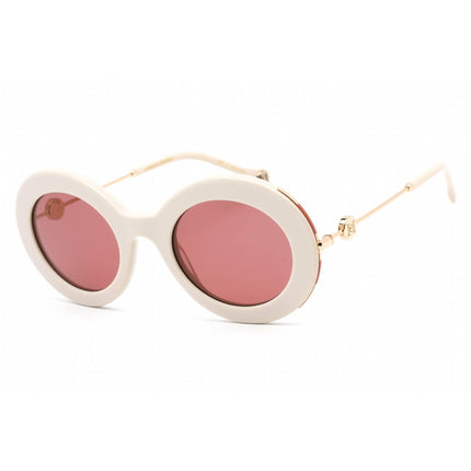 Carolina Herrera Unisex Sunglasses - Ivory Plastic Round Frame | CH 0020/S 0SZJ 4S ,