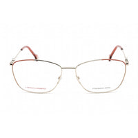 Carolina Herrera Women's Eyeglasses - Gold Nude Rectangular Frame | CH 0060 0BKU 00 ,