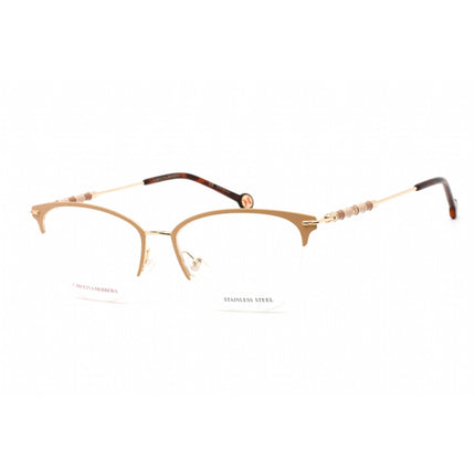 Carolina Herrera Women's Eyeglasses - Gold Nude Stainless Steel Frame | CH 0038 0BKU ,
