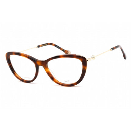 Carolina Herrera Women's Eyeglasses - Havana Acetate Cat Eye Frame | CH 0021 005L 00 ,