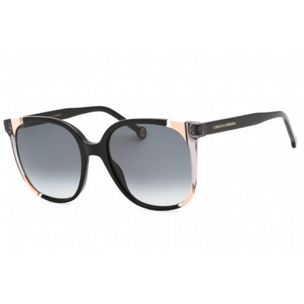 Carolina Herrera Women's Sunglasses - Black Nude Rectangular Frame | CH 0062/S 0KDX 9O ,