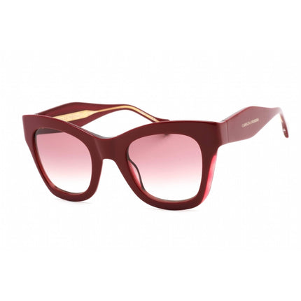 Carolina Herrera Women's Sunglasses - Burgundy Plastic Cat Eye | CH 0015/S 0LHF 3X ,