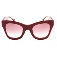 Carolina Herrera Women's Sunglasses - Burgundy Plastic Cat Eye | CH 0015/S 0LHF 3X ,