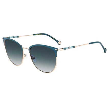 Carolina Herrera Women's Sunglasses - Dark Blue Shaded Lens | CH 0037/S 0PEF 08 ,