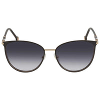 Carolina Herrera Women's Sunglasses - Gold Black Full Rim Frame | CH 0029/S 0RHL 9O ,