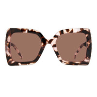 Carolina Herrera Women's Sunglasses - Havana Pink Butterfly Frame | CH 0001/S 00T4 4S ,