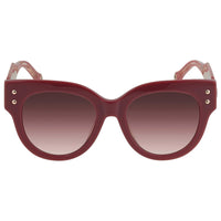 Carolina Herrera Women's Sunglasses - Mauve Full Rim Cat Eye | CH 0008/S 0G3I 3X ,