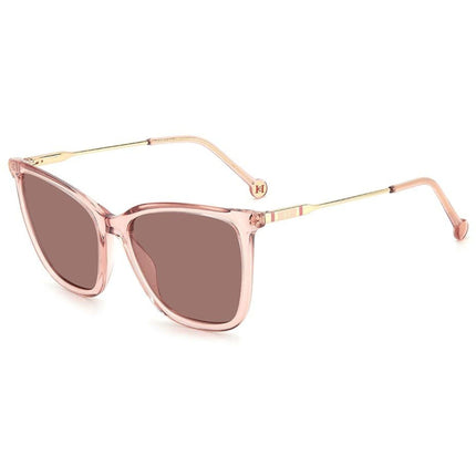 Carolina Herrera Women's Sunglasses - Pink Lens Nude Plastic Frame | CH 0068/S 0FWM ,
