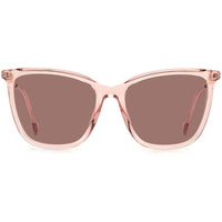 Carolina Herrera Women's Sunglasses - Pink Lens Nude Plastic Frame | CH 0068/S 0FWM ,