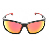 Carrera Ducati Men's Sunglasses - Red and Black Rectangular | CARDUC 002/S 00A4 UZ ,