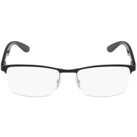 Carrera Men's Eyeglasses - Black and Ruthenium Rectangular Frame | Ca 6623 07A1 00 ,