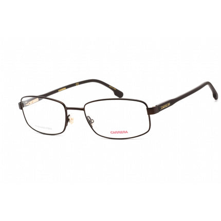 Carrera Men's Eyeglasses - Brown Stainless Steel Rectangular | CARRERA 264 009Q 00 ,
