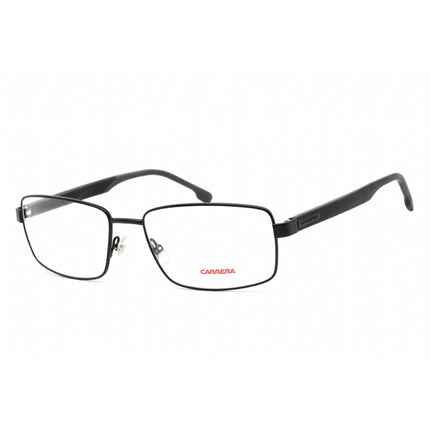 Carrera Men's Eyeglasses - Clear Lens Black Metal Rectangular Frame | CA 8877 0807 00 ,