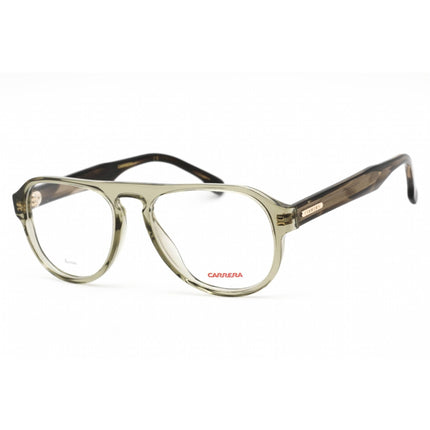 Carrera Men's Eyeglasses - Clear Lens Olive Acetate Aviator Frame | Carrera 248 4C3 ,