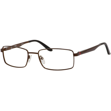 Carrera Men's Eyeglasses - Clear Lens Semi Matte Bronze Metal Frame | Ca 8812 0J7D 00 ,
