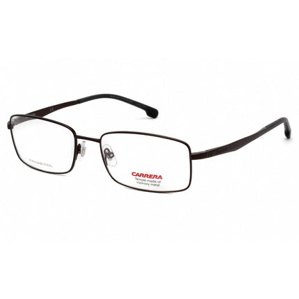 Carrera Men's Eyeglasses - Full Rim Brown Rectangular Frame | CARRERA 8855 009Q 00 ,