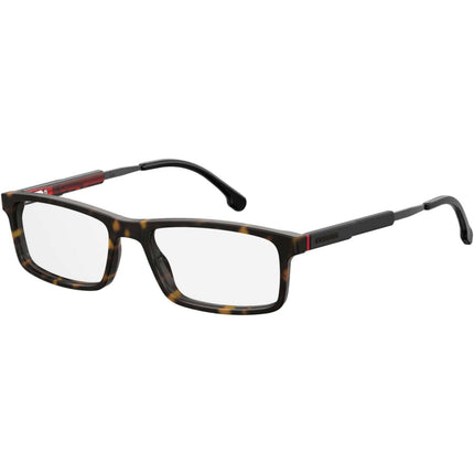 Carrera Men's Eyeglasses - Full Rim Dark Havana Rectangular Frame | CARRERA 8837 086 ,