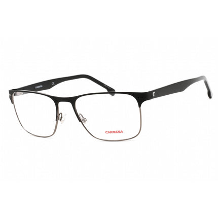 Carrera Men's Eyeglasses - Full Rim Matte Black Metal Rectangular | CA 2033T 0003 00 ,