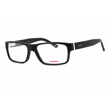 Carrera Men's Eyeglasses - Matte Black Acetate Rectangular Frame | Ca 6180 0OFZ 00 ,