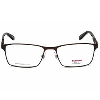 Carrera Men's Eyeglasses - Matte Brown Full Rim Rectangular Frame | Ca 8822 0YZ4 00 ,