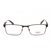 Carrera Men's Eyeglasses - Matte Brown Stainless Steel Rectangular | Ca 8822 0YZ4 00 ,