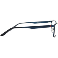 Carrera Men's Eyeglasses - Semi Matte Blue Rectangular Shape Frame | Ca 8811 05R1 00 ,