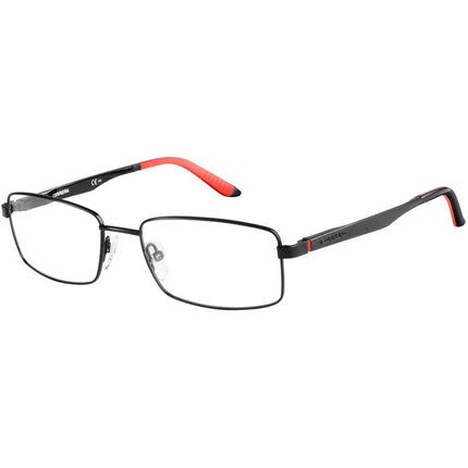 Carrera Men's Eyeglasses - Shiny Black Rectangular Shaped Frame | Ca 8812 0006 00 ,