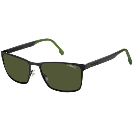 Carrera Men's Sunglasses - Black Green Rectangular Full-Rim Frame | 8048/S 07ZJ ,