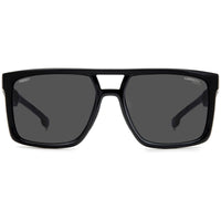 Carrera Men's Sunglasses - Black Injected Full Rim Pilot Frame Grey Lens | 018/S 807 ,