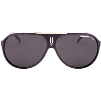 Carrera Men's Sunglasses - Black Palladium Full Rim Aviator Frame Grey Lens | HOT 0CSA ,
