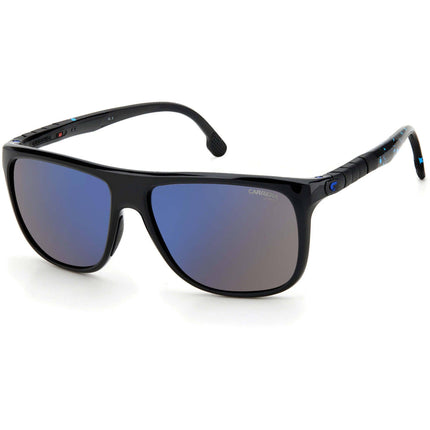 Carrera Men's Sunglasses - Black/Blue Plastic Frame Sky Blue Lens | HYPERFIT 17/S 0D51 ,
