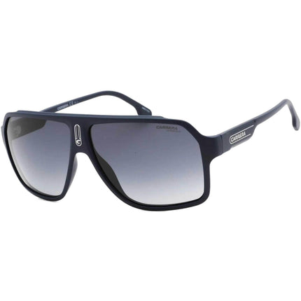 Carrera Men's Sunglasses - Blue Rectangular Frame Grey Shaded Lens | 1030/S 0PJP ,