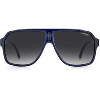 Carrera Men's Sunglasses - Blue Rectangular Frame Grey Shaded Lens | 1030/S 0PJP ,