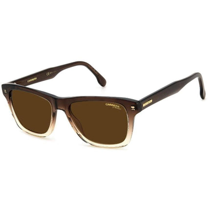 Carrera Men's Sunglasses - Brown Caramel Square Full Rim Acetate Frame | 266/S 00MY ,