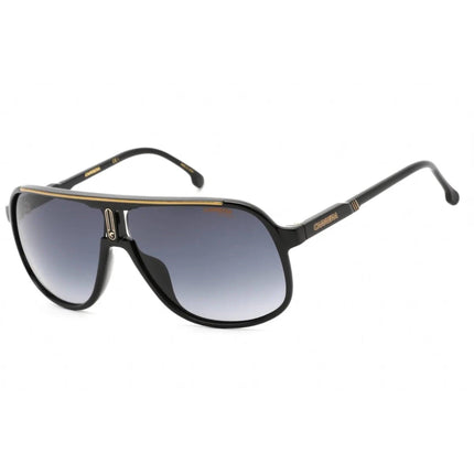 Carrera Men's Sunglasses - Dark Grey Shaded Lens Black Aviator Frame | 1047/S 02M2 ,
