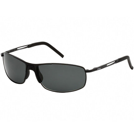 Carrera Men's Sunglasses - Full Rim Black Rectangular Metal Frame | Huron/S 091T 00 ,