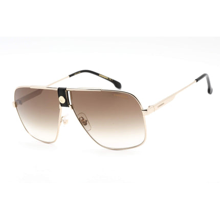 Carrera Men's Sunglasses - Gold Aviator Frame Brown Gradient Lens | 1018/S 0J5G HA ,